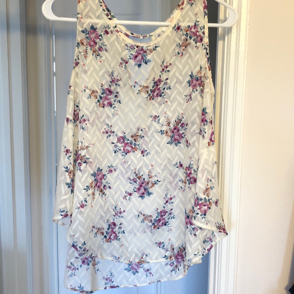 Stitch Fix Floral Tank